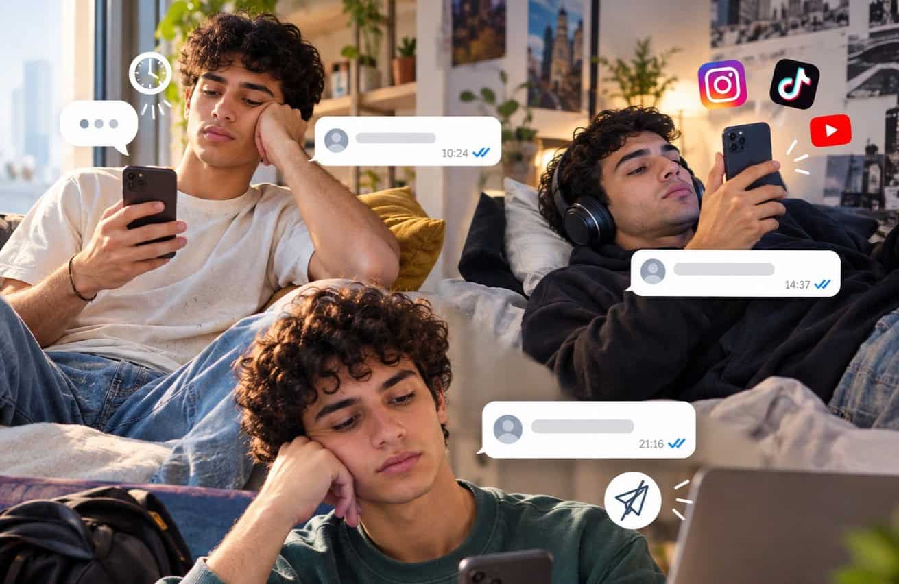 3 شباب من جيل زد يشرحون أسباب تأخرهم في الرد على الرسائل